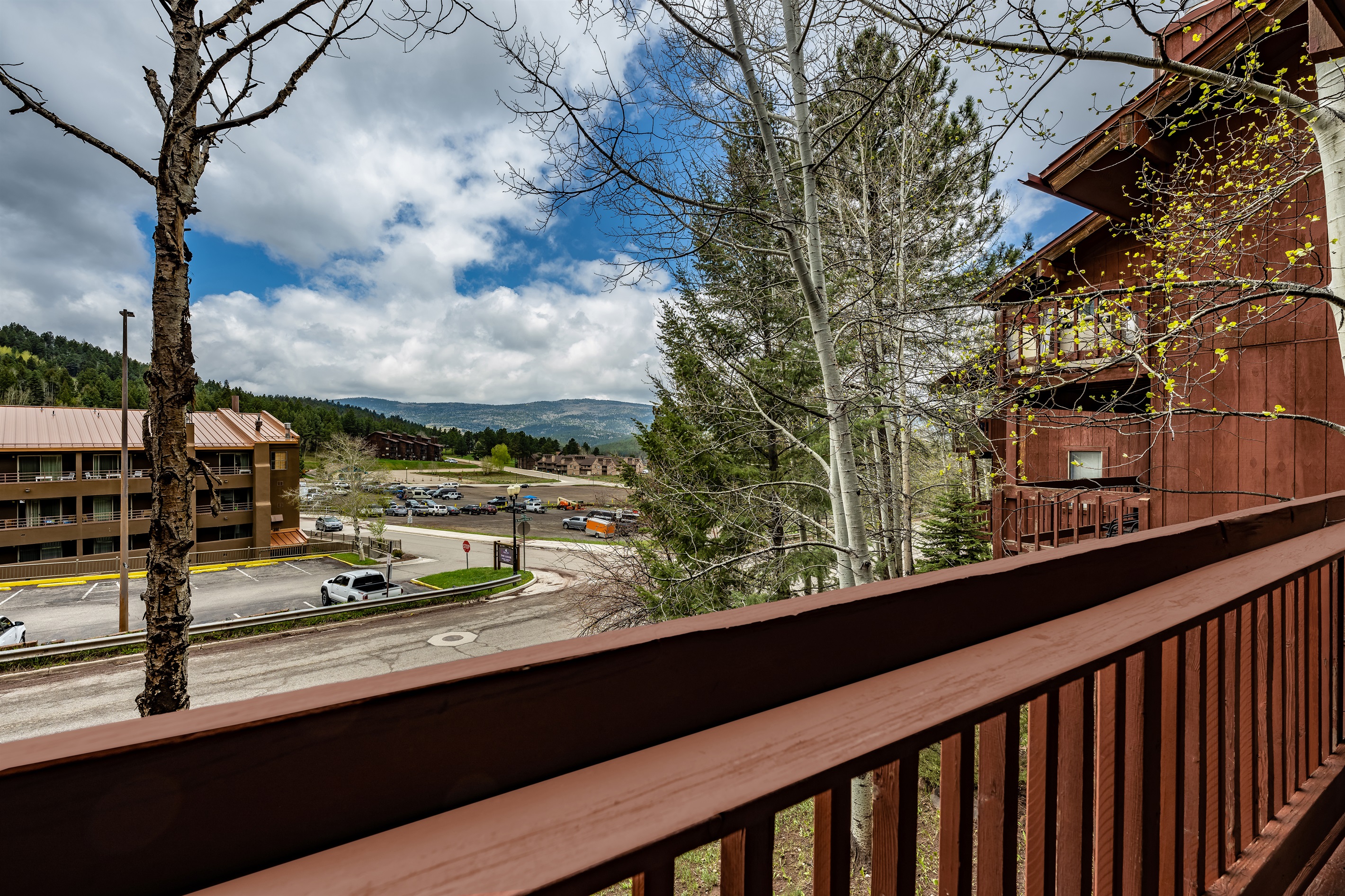 Private balcony offers the perfect spot to unwind and take in the view.