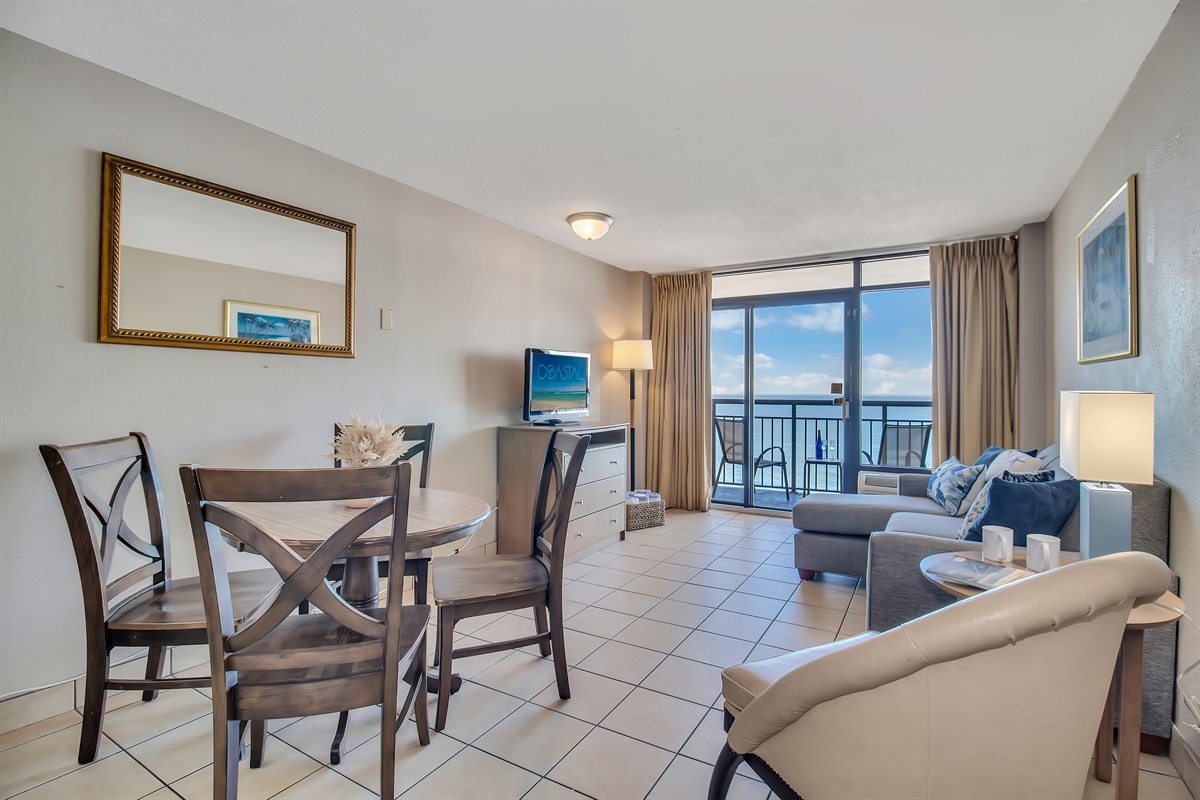 Let the sunshine enter your space and feel the coastal paradise vibe