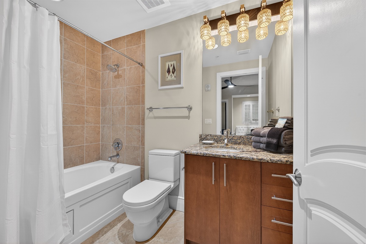 Third Bathroom, tub/shower