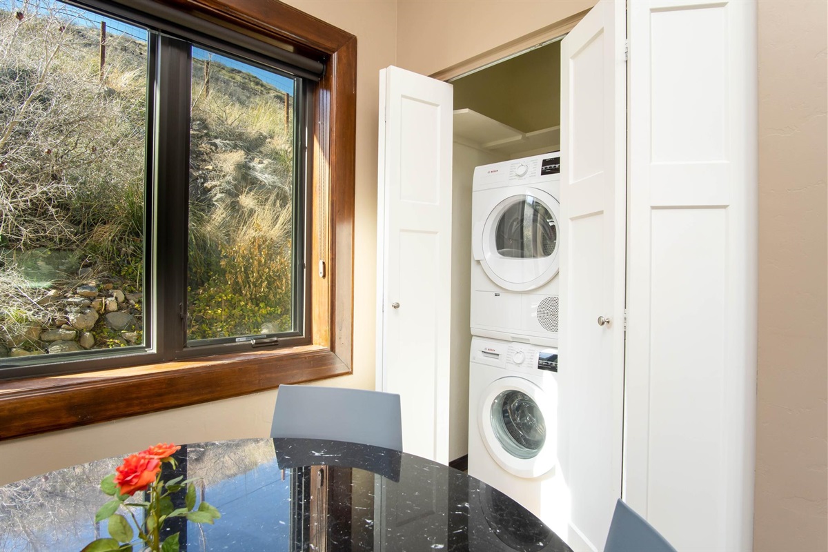 Washer and Drier in the unit