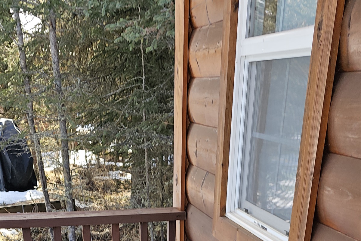 Freezer on Front Porch