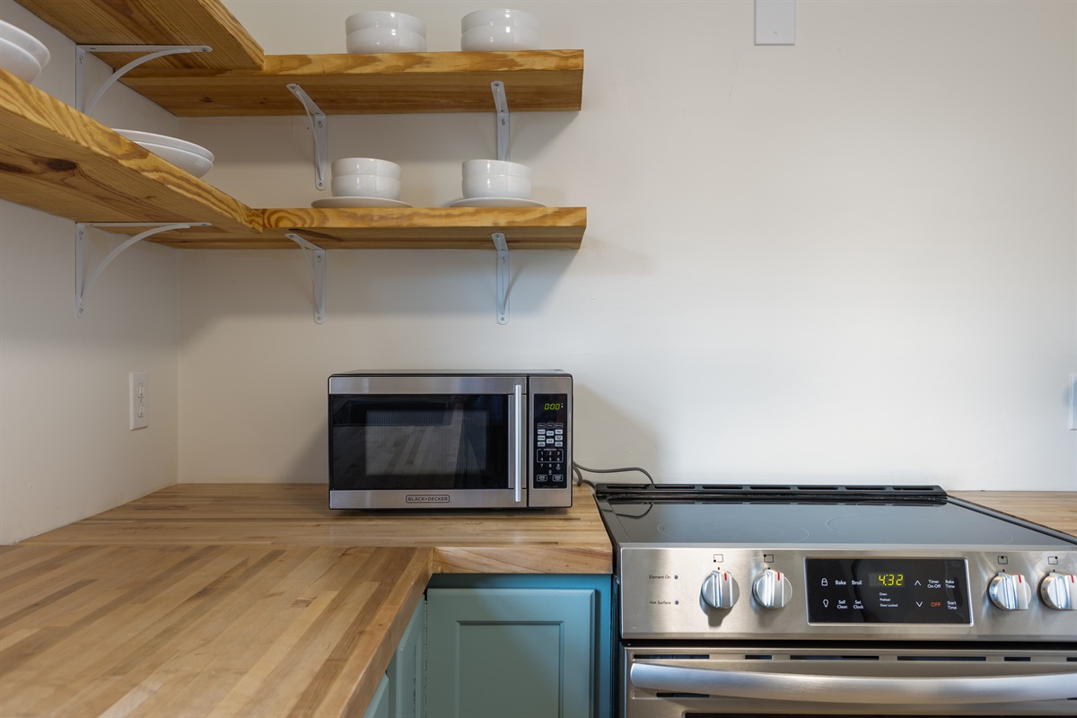 Kitchen essentials provided