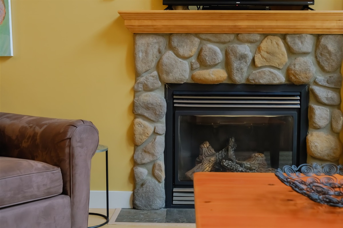 Gas fireplace
