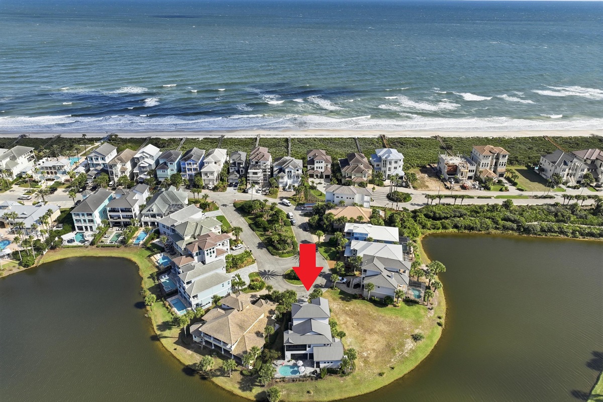 Best of both worlds—ocean + lake views 🌊🏝️
Perfectly positioned just steps from the beach with peaceful water views out back—wake up to sunrise strolls, spend the day on the sand, then come home to your own private coastal escape.