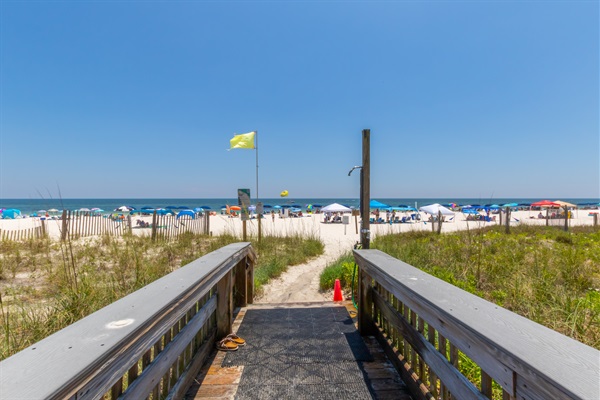 Boardwalk to Beach