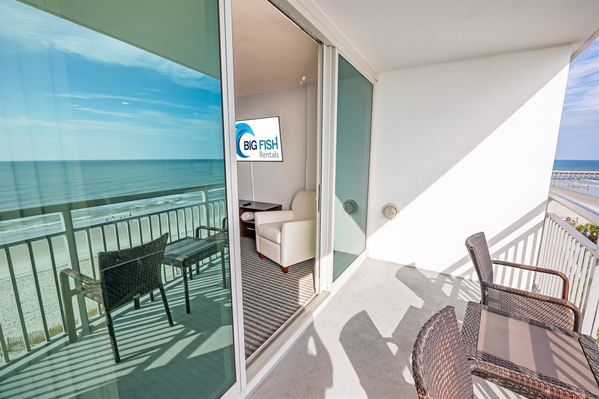 Amazing View from the Balcony!