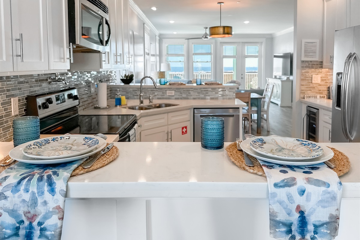 Ocean view seating from every room!