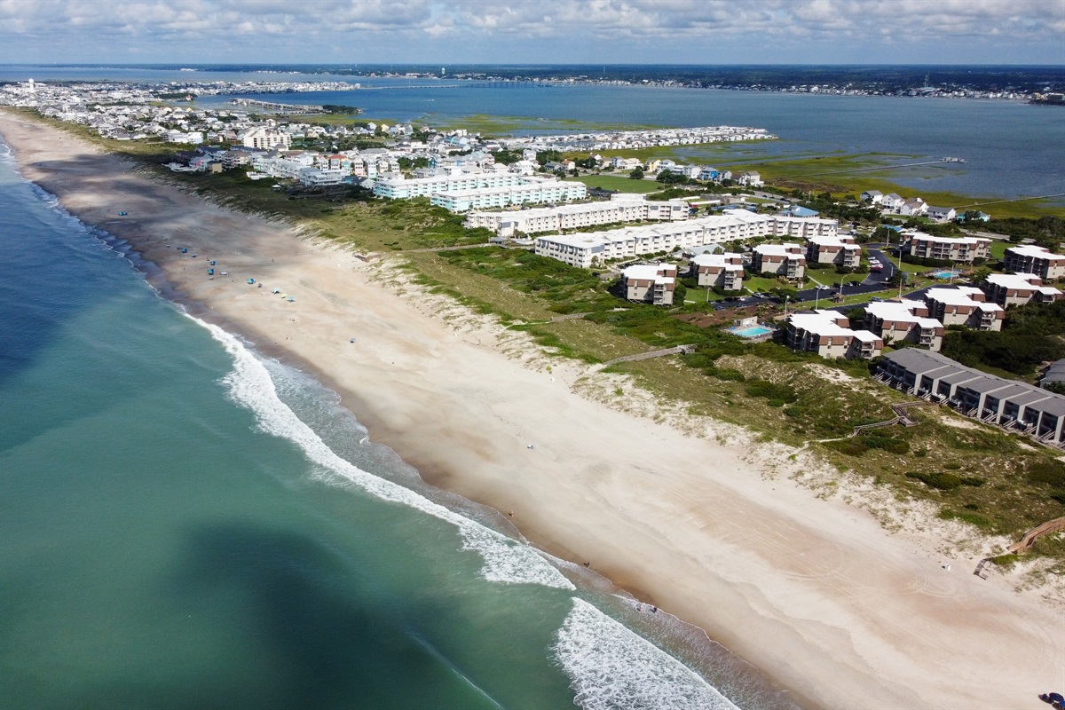 Atlantic Beach at low tide