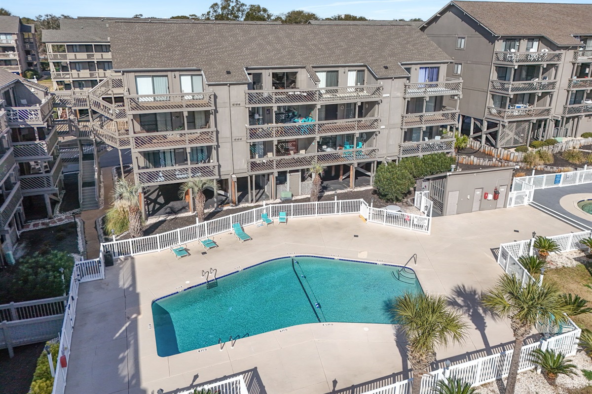 One of three pools and a hot tube to cool off in while taking in the oceanview