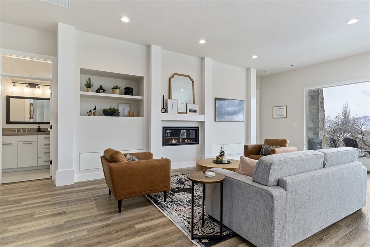 Clean lines, natural light, and cozy seating create a space that feels both elevated and inviting.