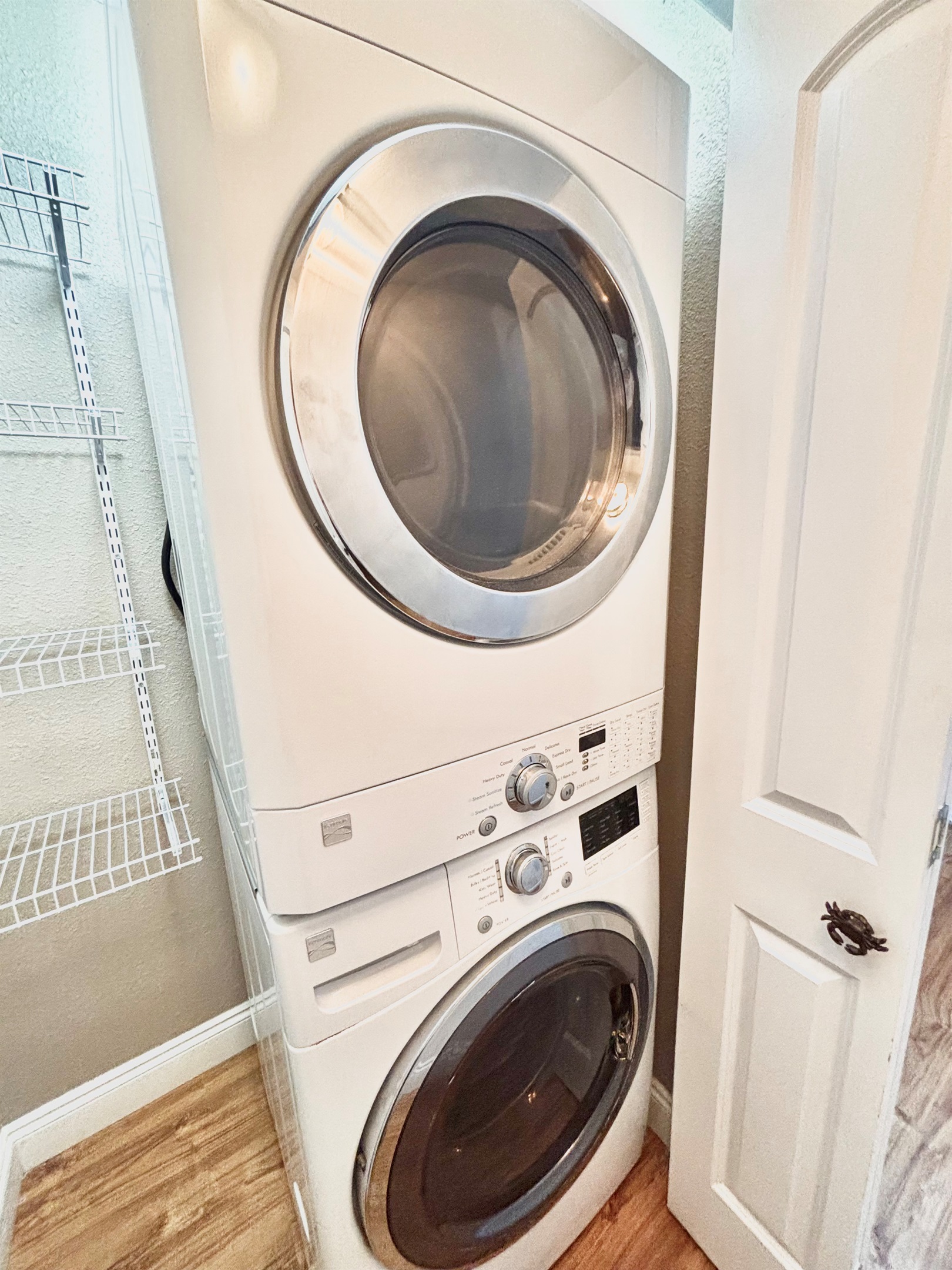 Washer and dryer available for use upstairs!