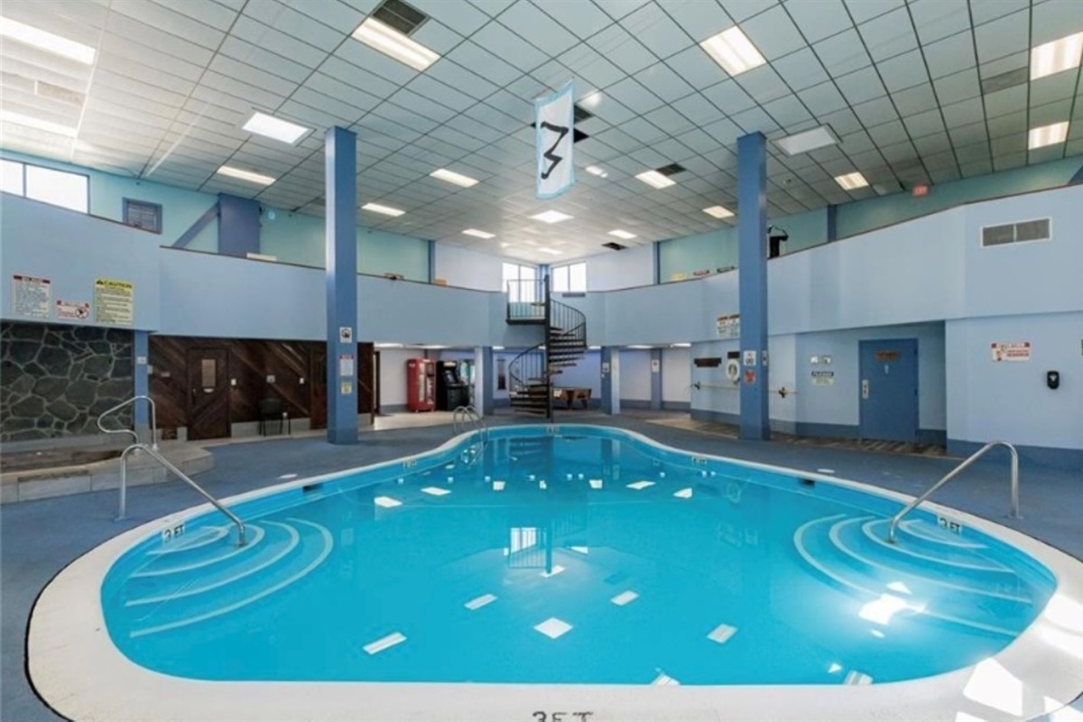 The resort pool is available for your use. (The All Seasons Center is usually closed in April for cleaning and maintenance.)