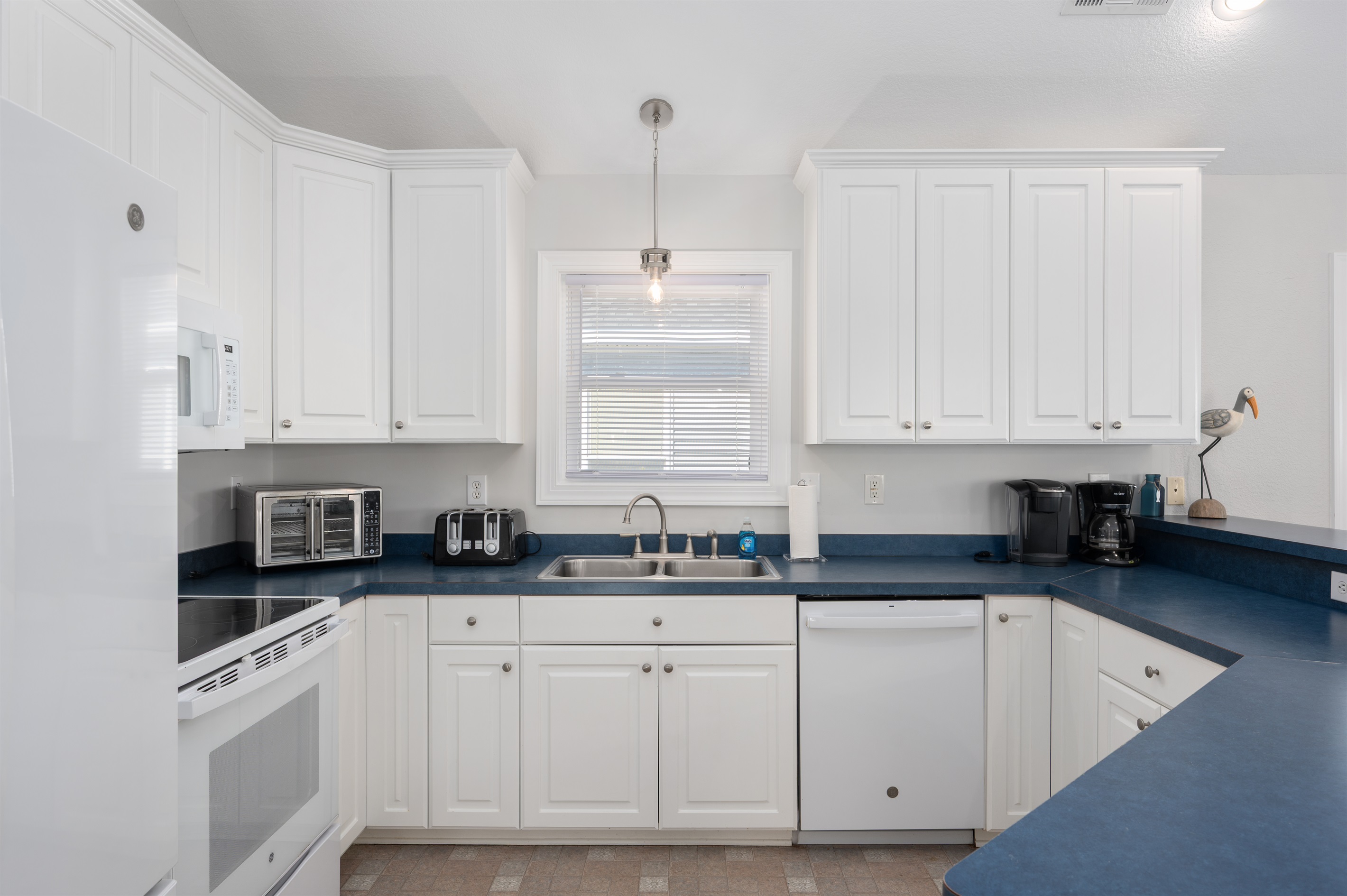 Fully stocked kitchen ready for family meals.
