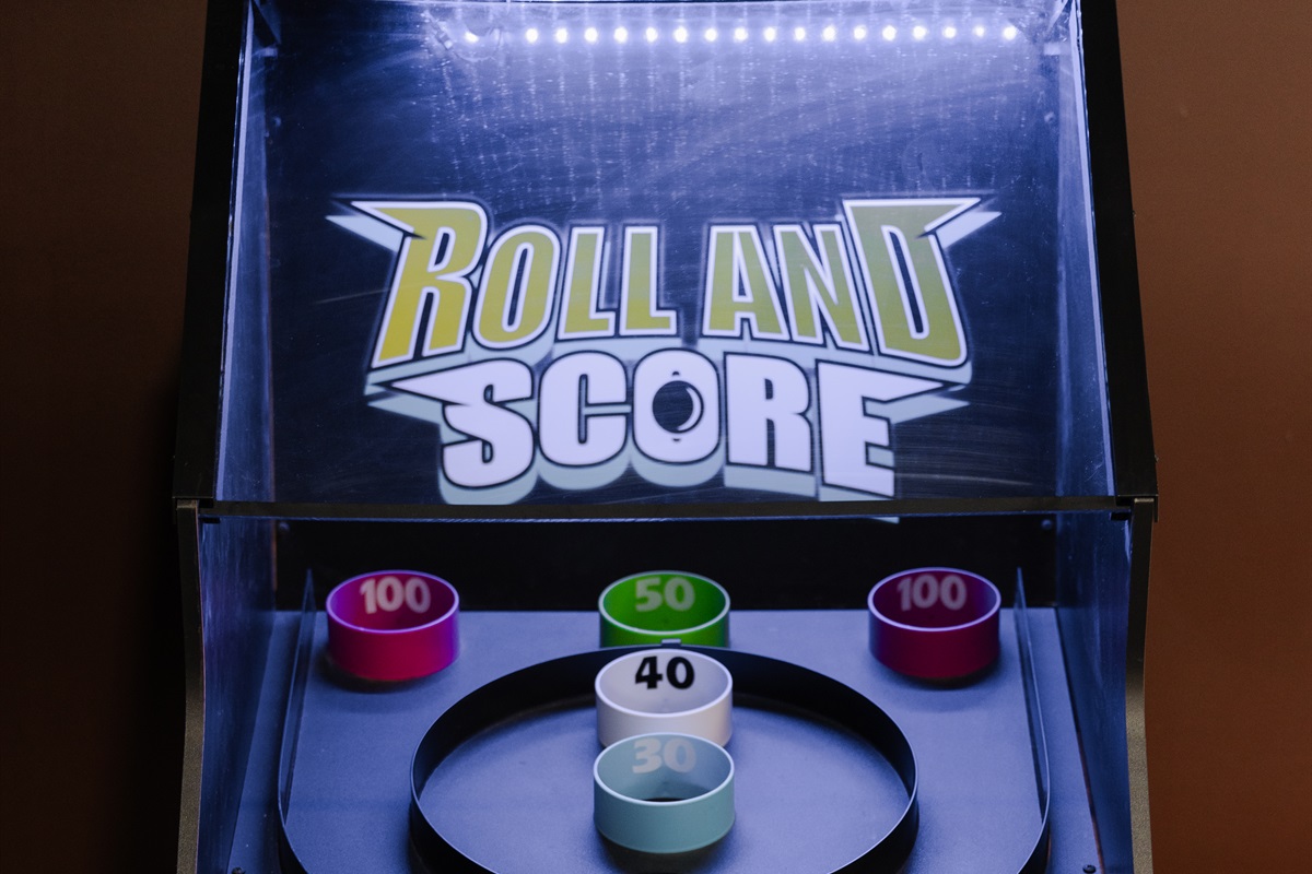 Enjoy this arcade-style game for a fun break during your stay.