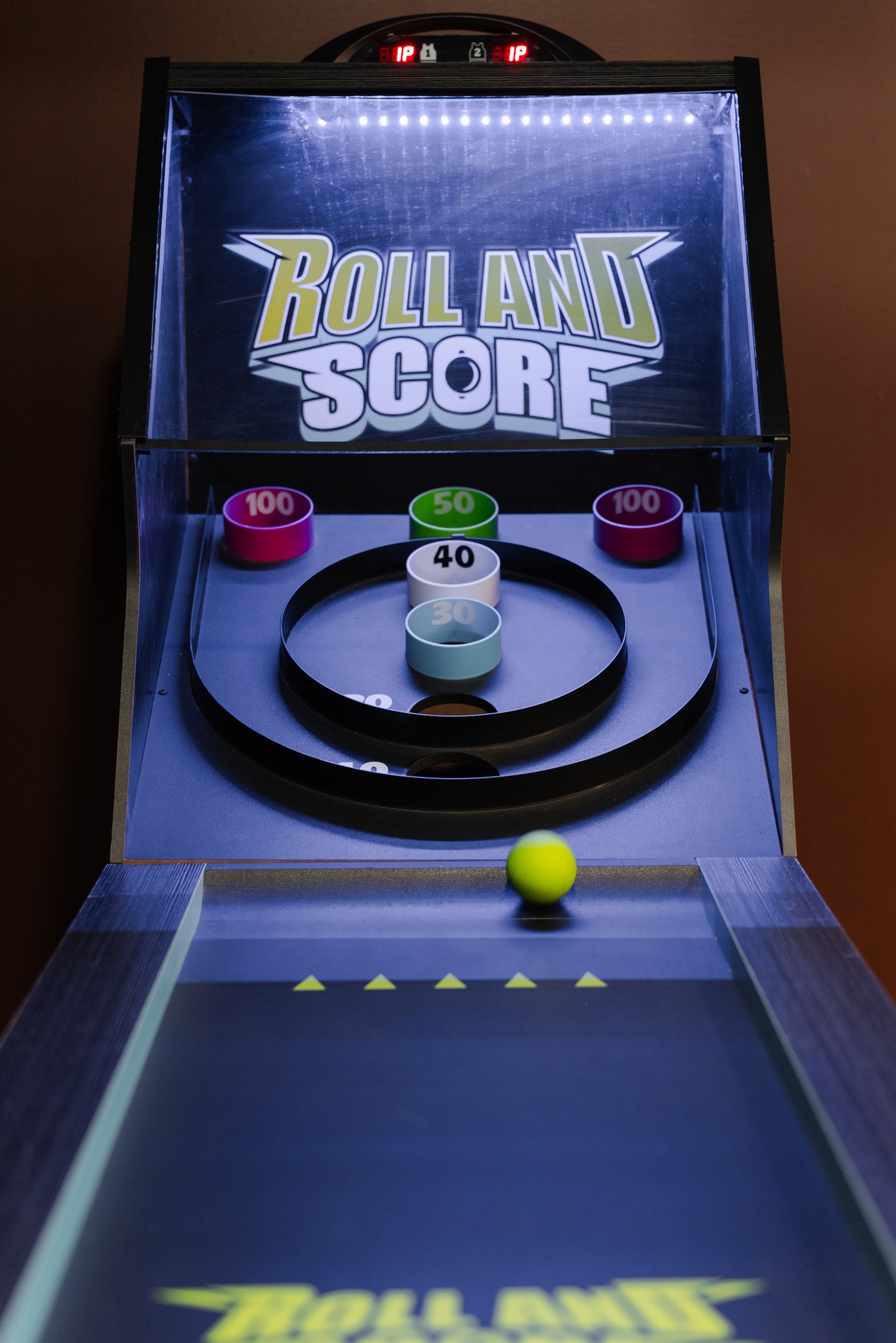 Enjoy this arcade-style game for a fun break during your stay.