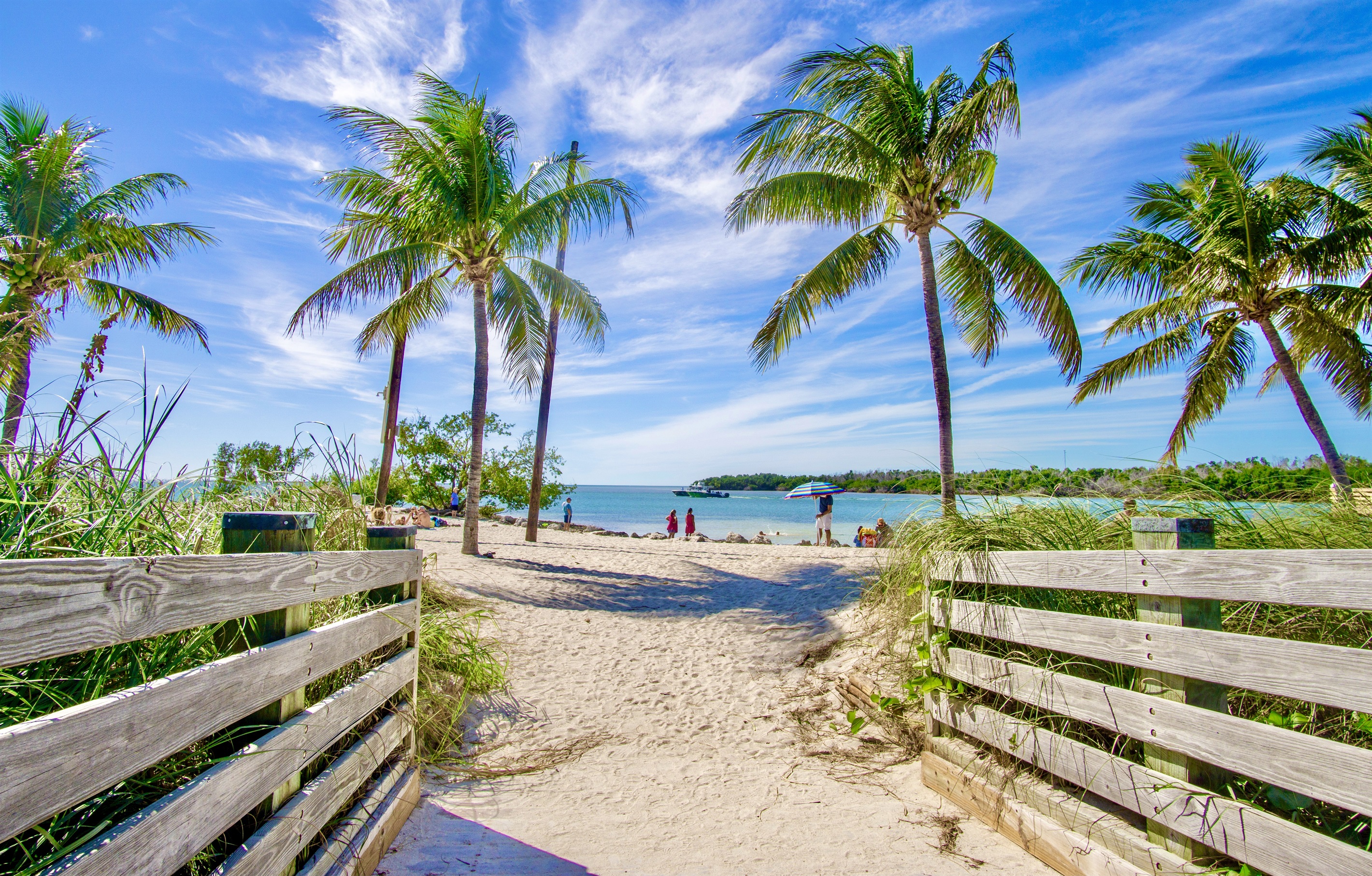 Soak in some sunshine at Sombrero Beach 15 minutes away