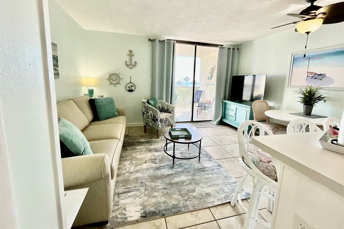 Beautiful view from the living room!