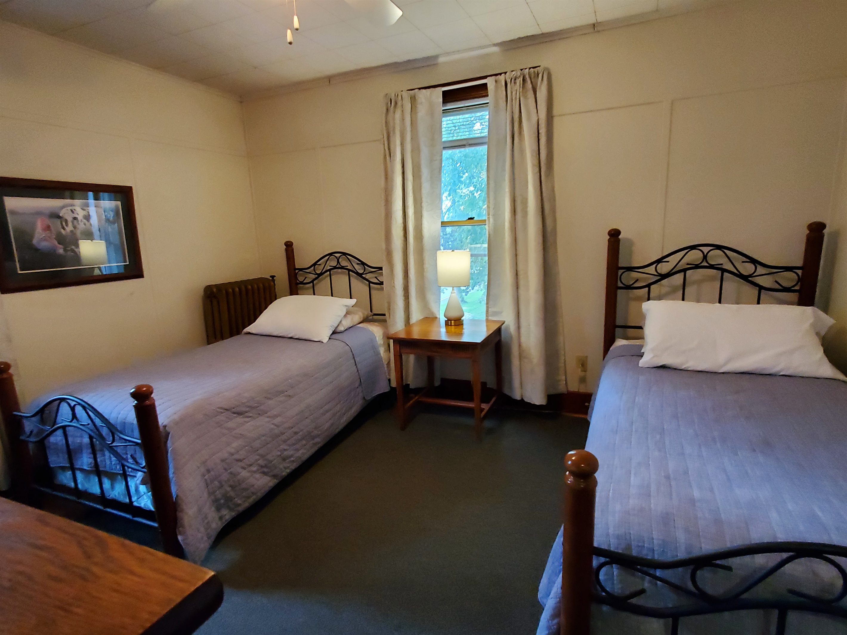 Second floor twin bedroom