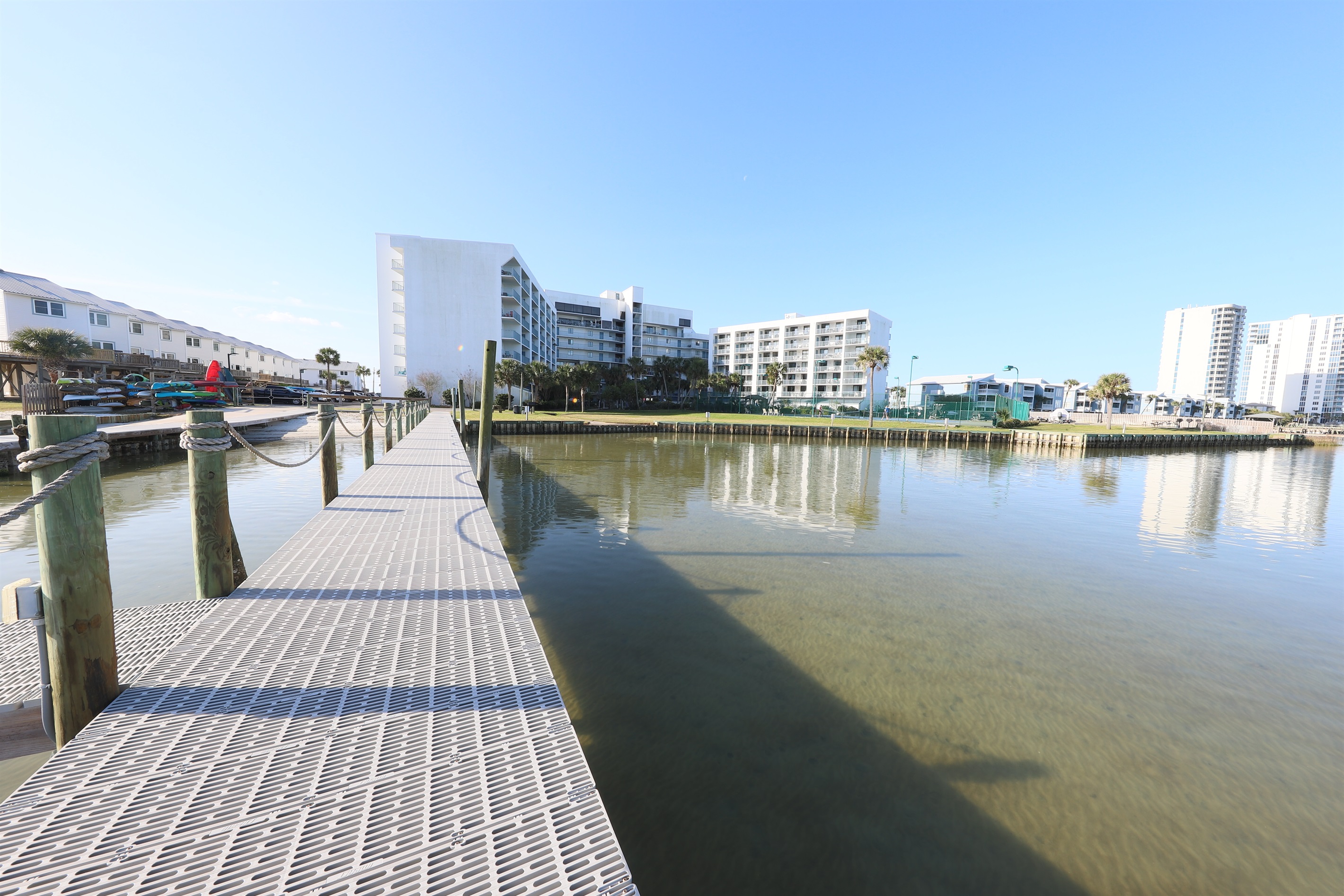 View of Complex from Dock
