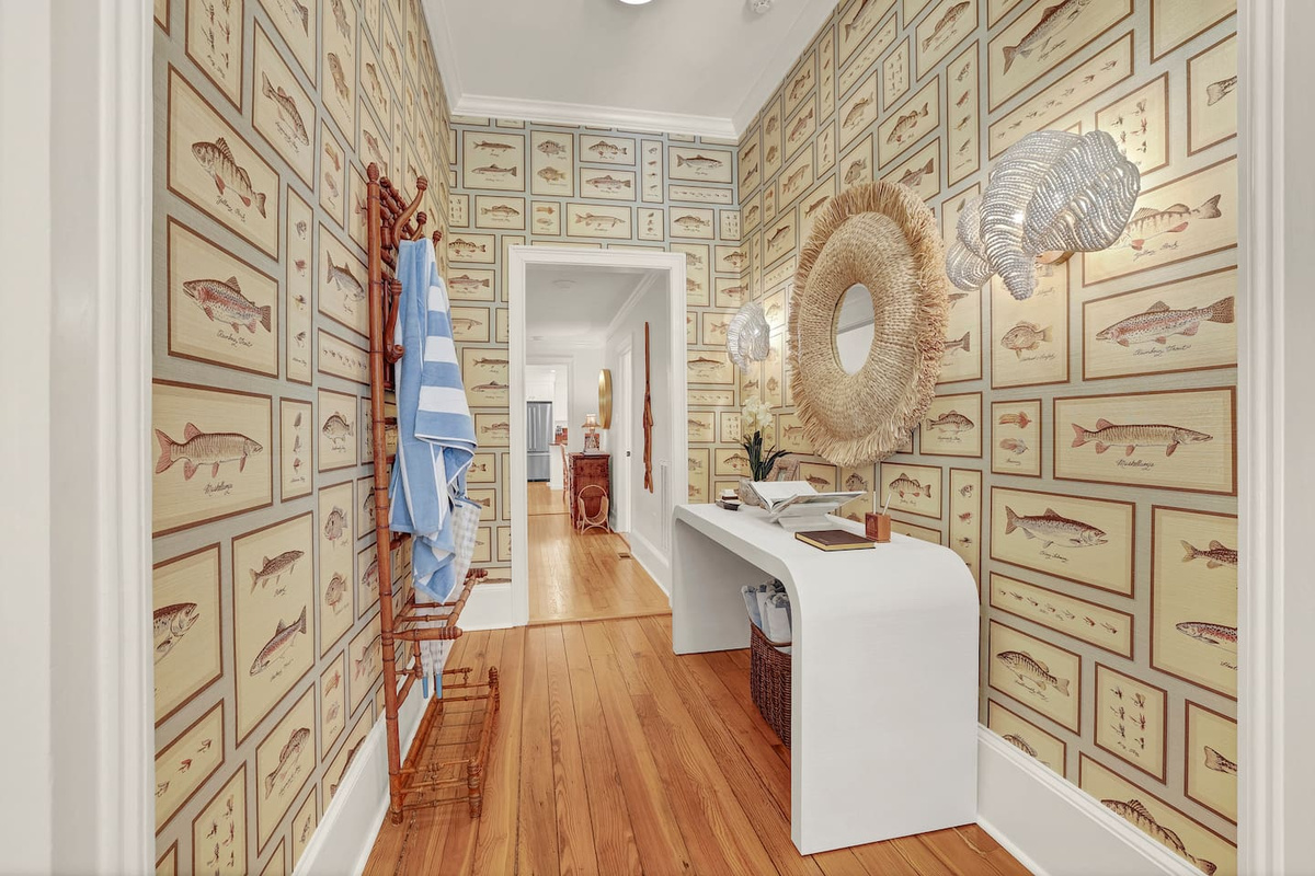 Entryway to the home.