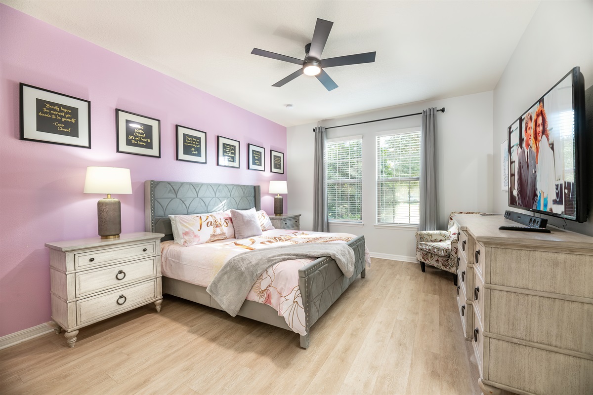 Main Floor Bedroom 3-King