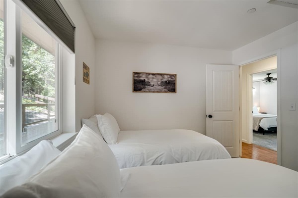 Flexible sleeping space perfect for families or additional guests