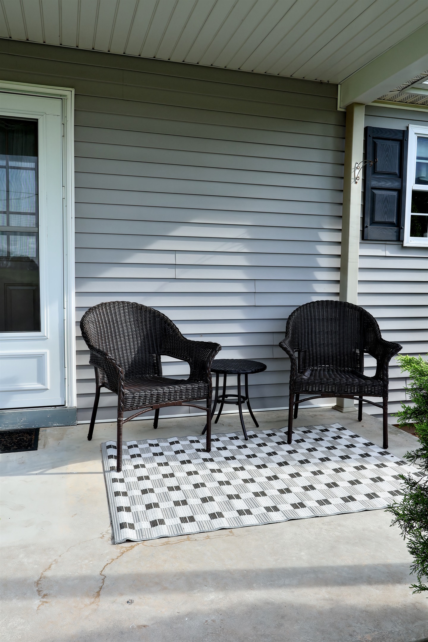 Evenings are great for front porch sitting!