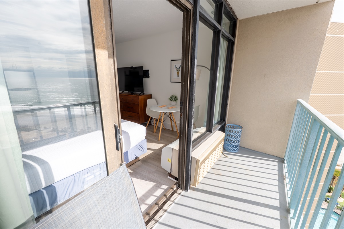 Amazing View from the Balcony!