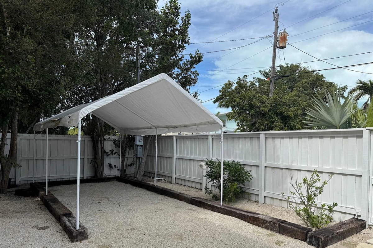Car / Boat / Multipurpose 10x20 awning with 230 V hookup