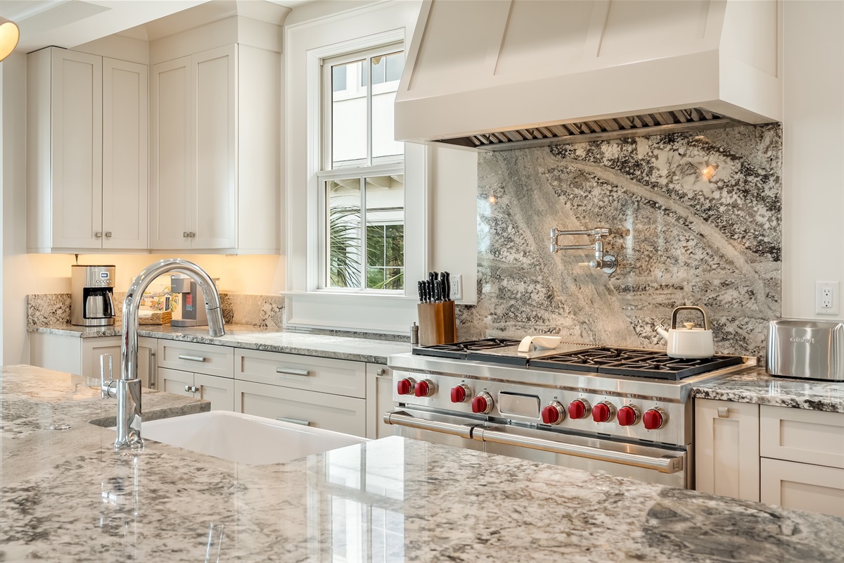Chef Kitchen | Beach Shelter | 3708 Palm Blvd | Isle of Palms, SC | IOP Escapes