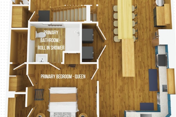 Main Level Floor Plan