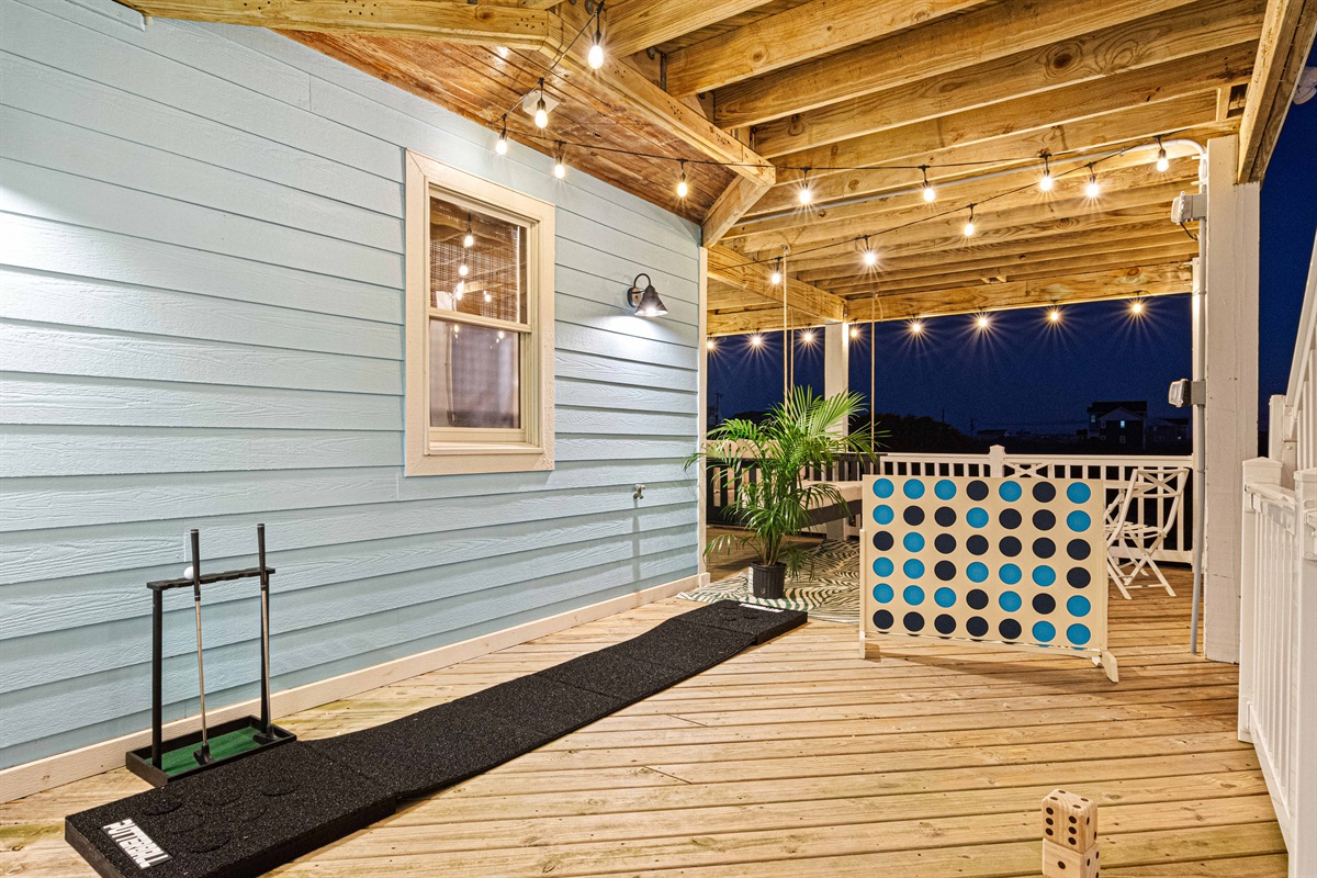 Enjoy the evening outside