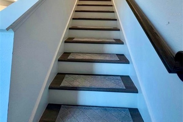 Stairs to second floor