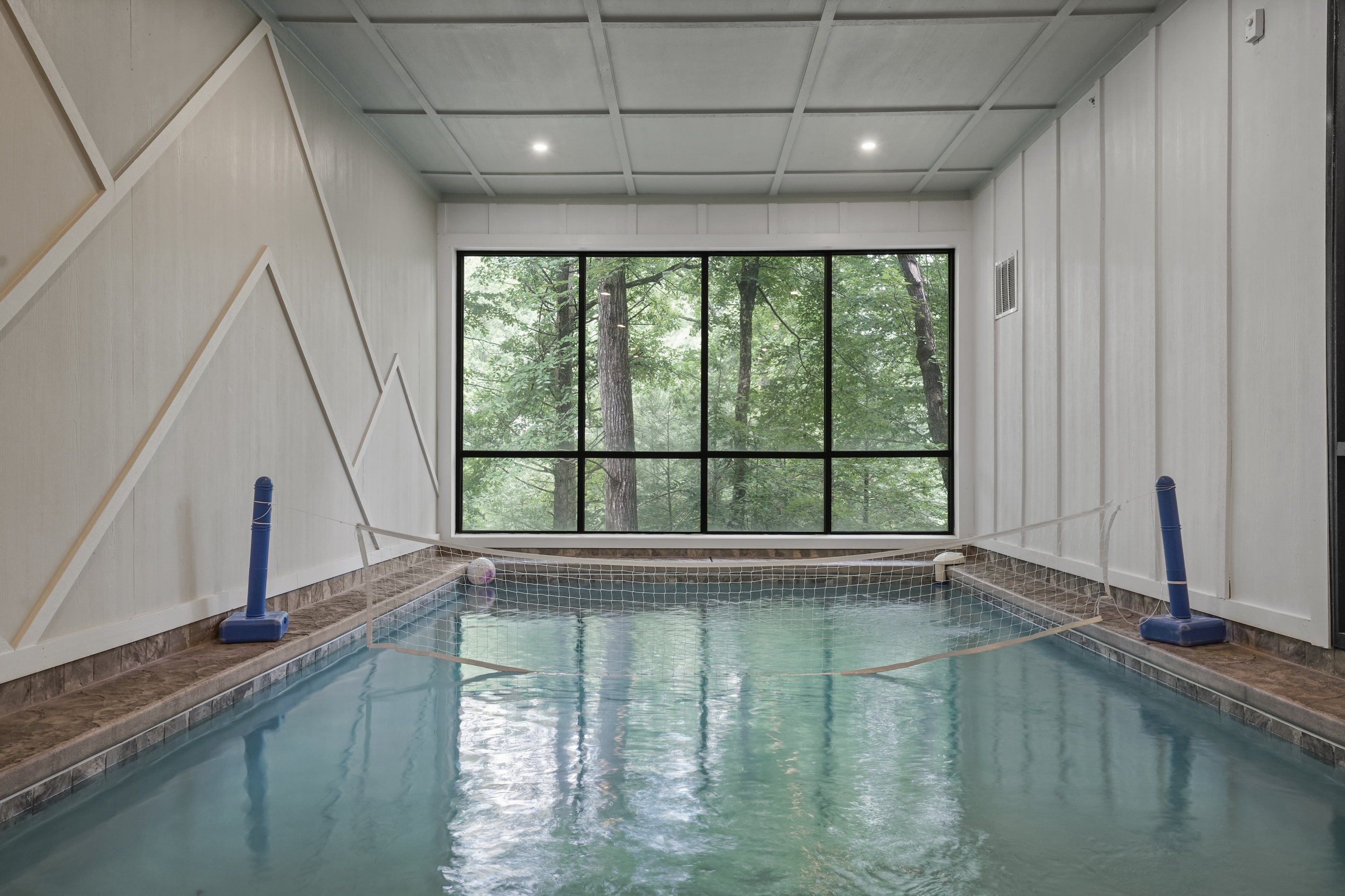 Indoor pool - wide view