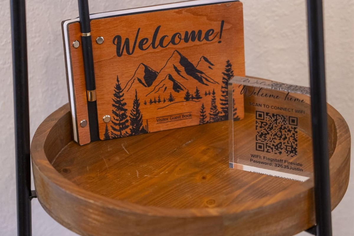Thoughtful arrival setup with decors