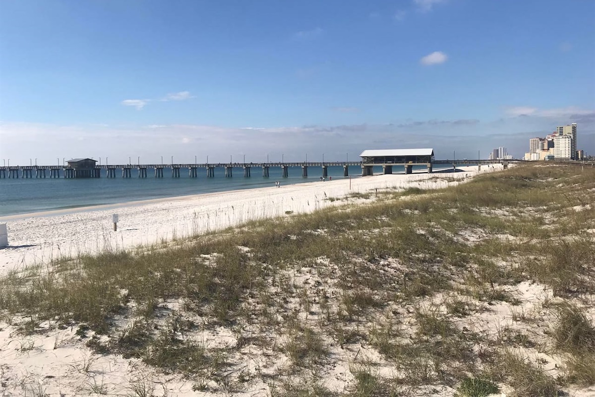 Gulf State Park fishing pier is one of the largest in the Gulf.