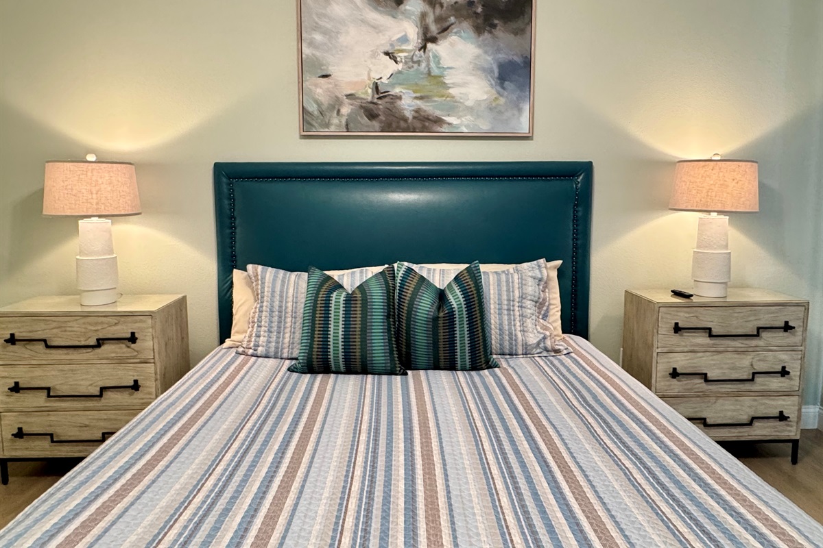 Primary King Bedroom facing the Lake