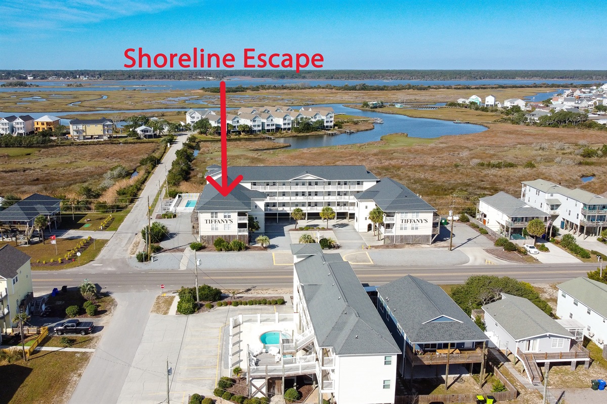 Our location within Tiffany's