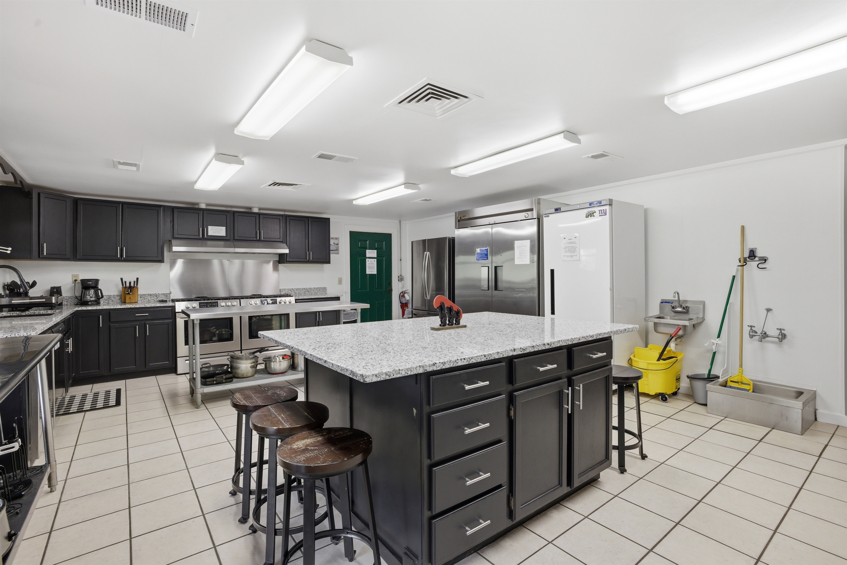 Commercial Fridge, Standup Freezer and Fridge with Bottom Freezer. 