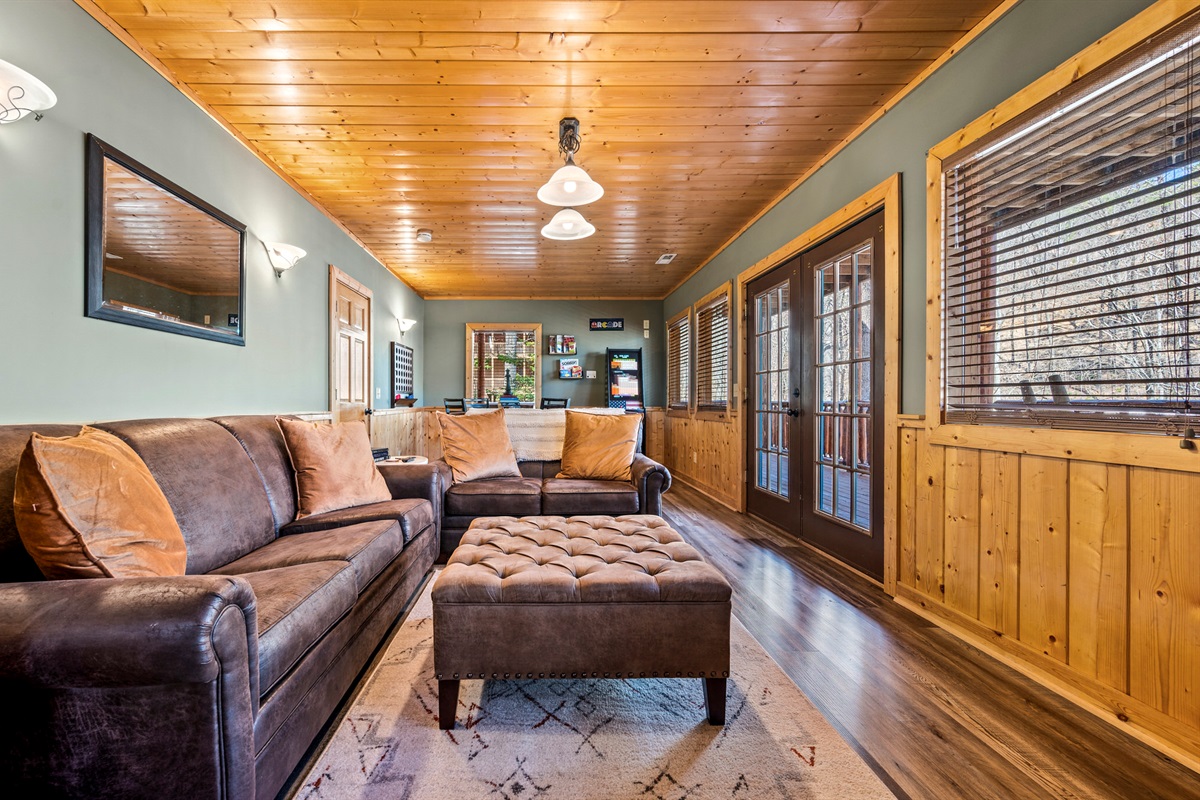 Endless fun awaits in the fully equipped game room
