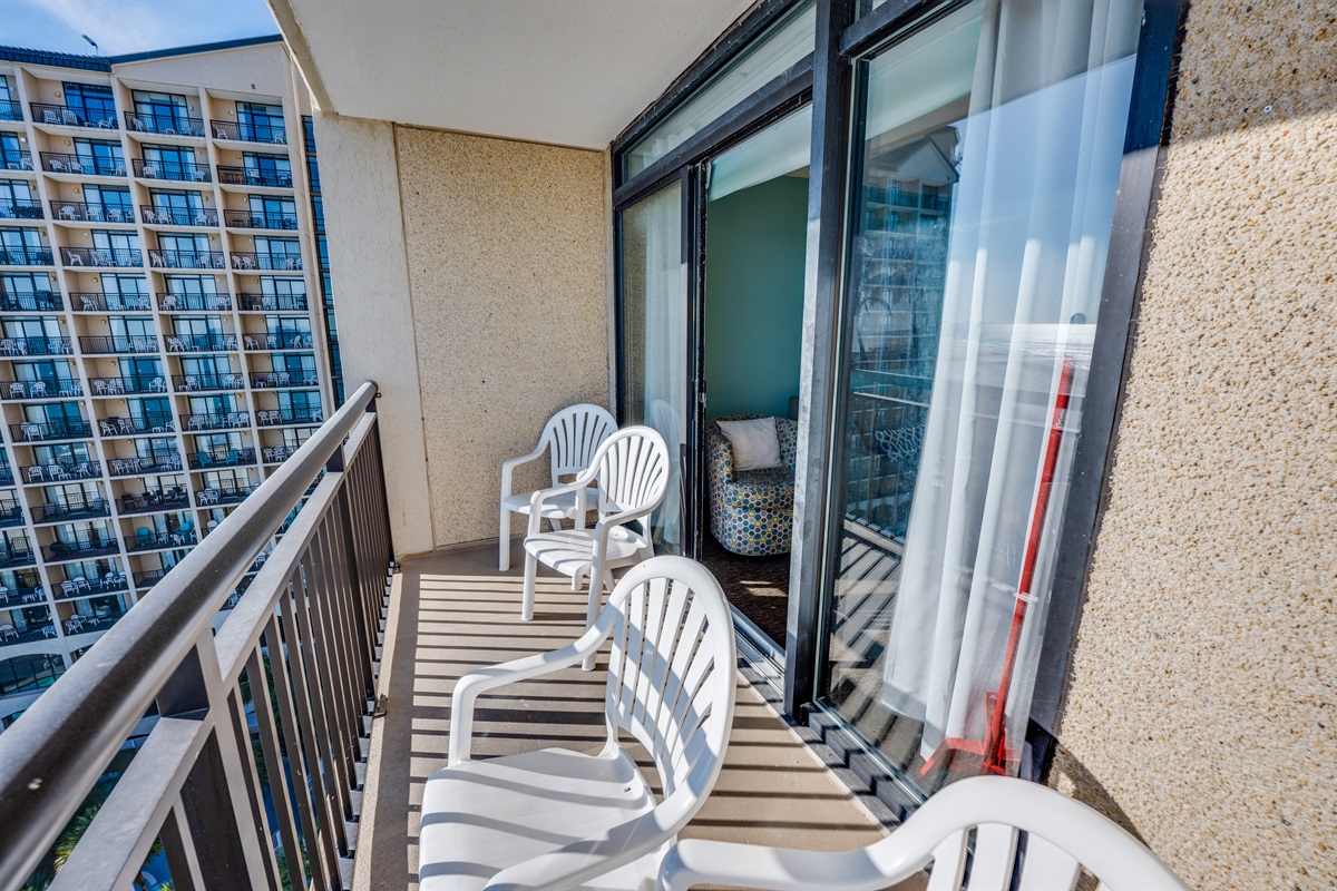 Breathtaking Views from Balcony!