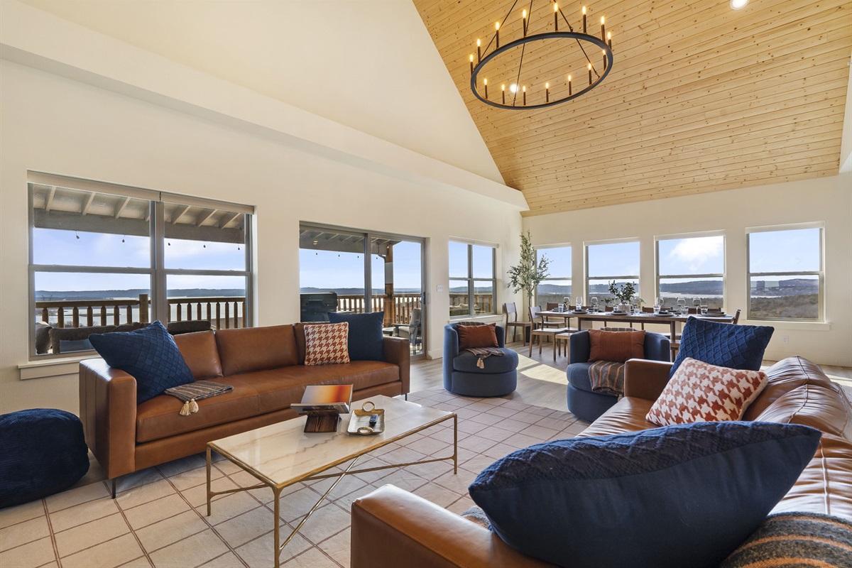 Incredible view off your main living room!