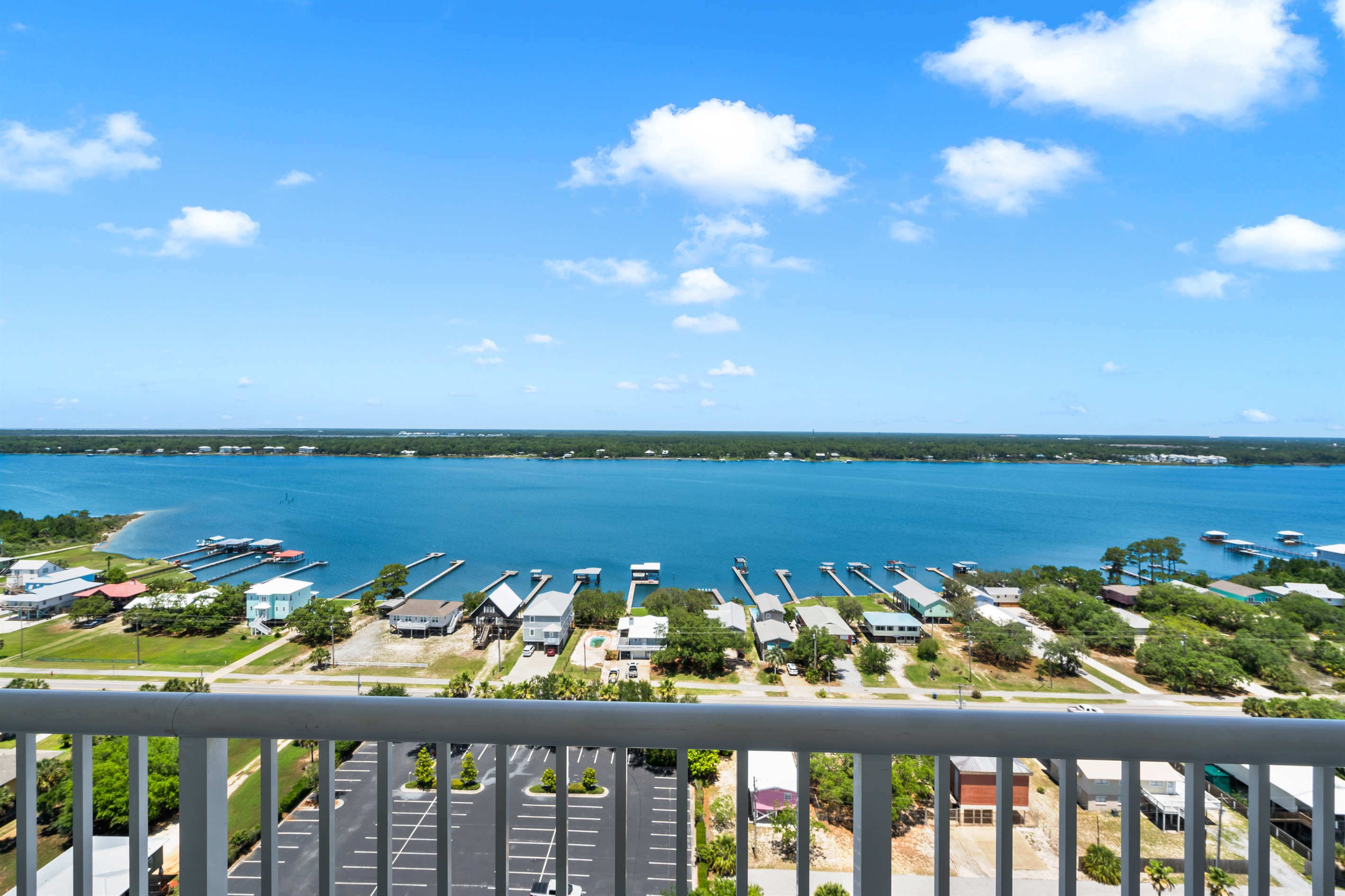 North view from walkway