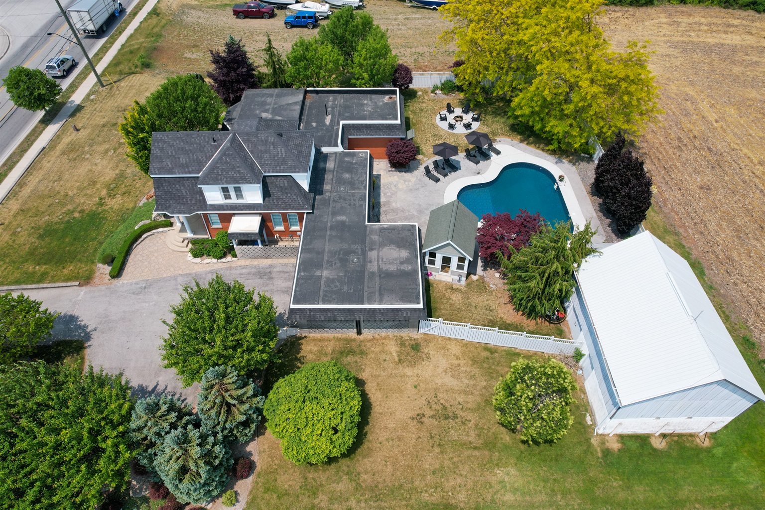 Aerial View Of Property
