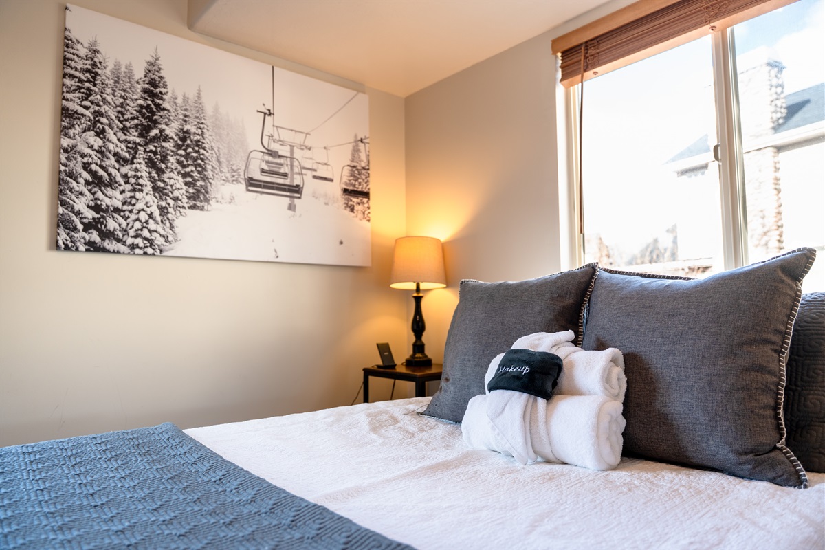 Comfortable sleeper sofa detail for cozy nights and relaxed mornings.