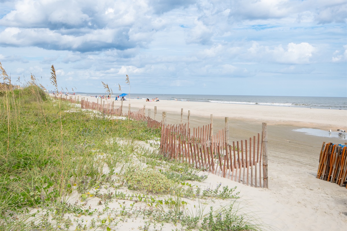 Beautiful beach.