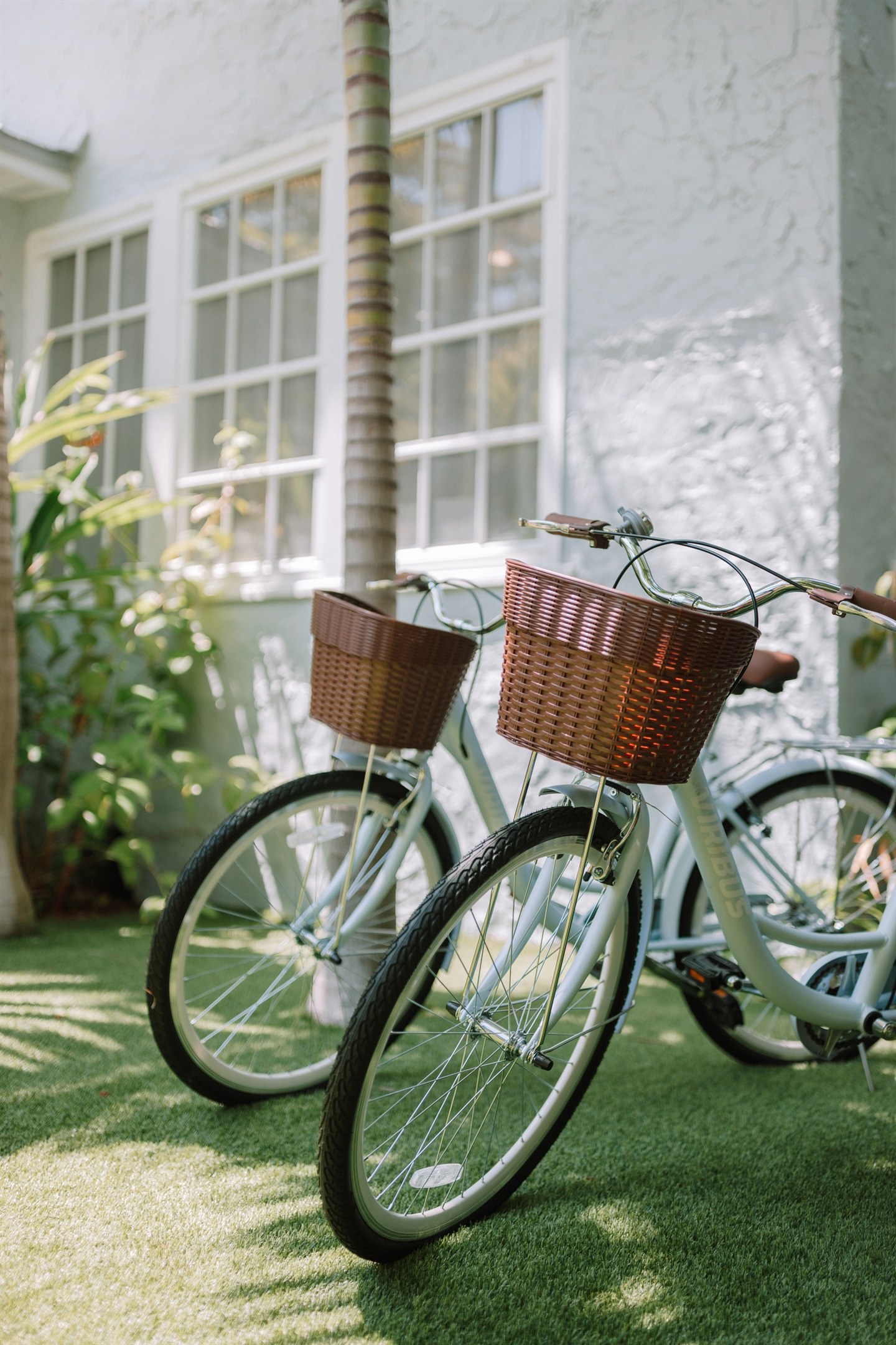 Ready to explore the neighborhood? Hope on one of our three bikes and go for a ride - available on a first-come, first-serve basis.