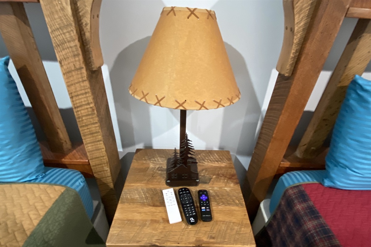 Bedstand with USB Plugs