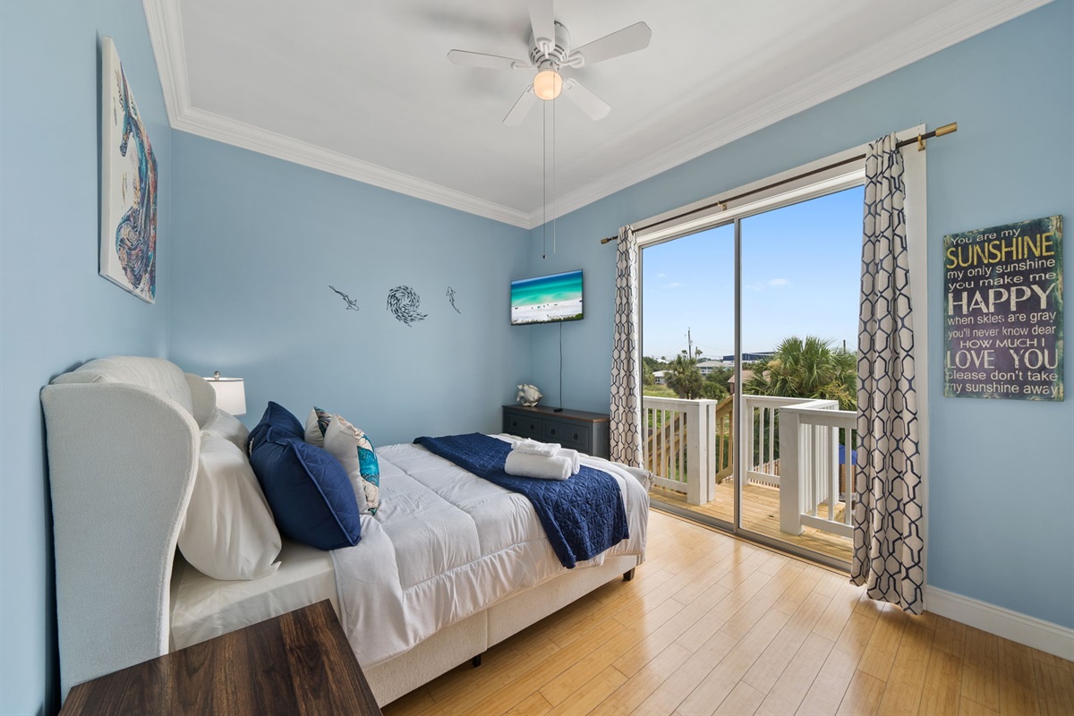 Pool views and peaceful nights __ right from your window