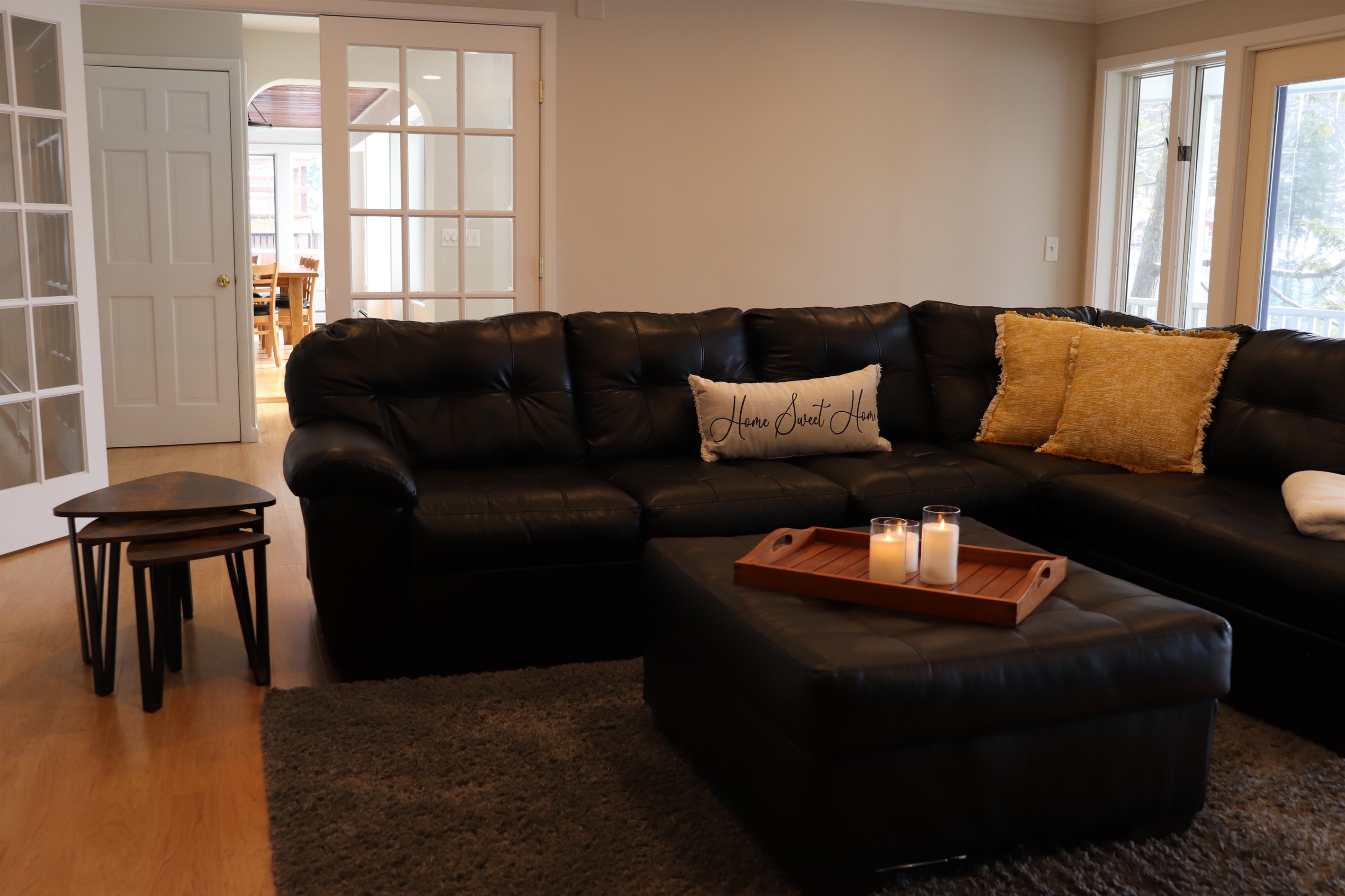 The Game room provides lots of room to spread out.